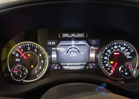 2020 Ram 1500 Big Horn 4X4 6'4 Box из США, поврежденный, VIN 1C6SRFMT5LN286707